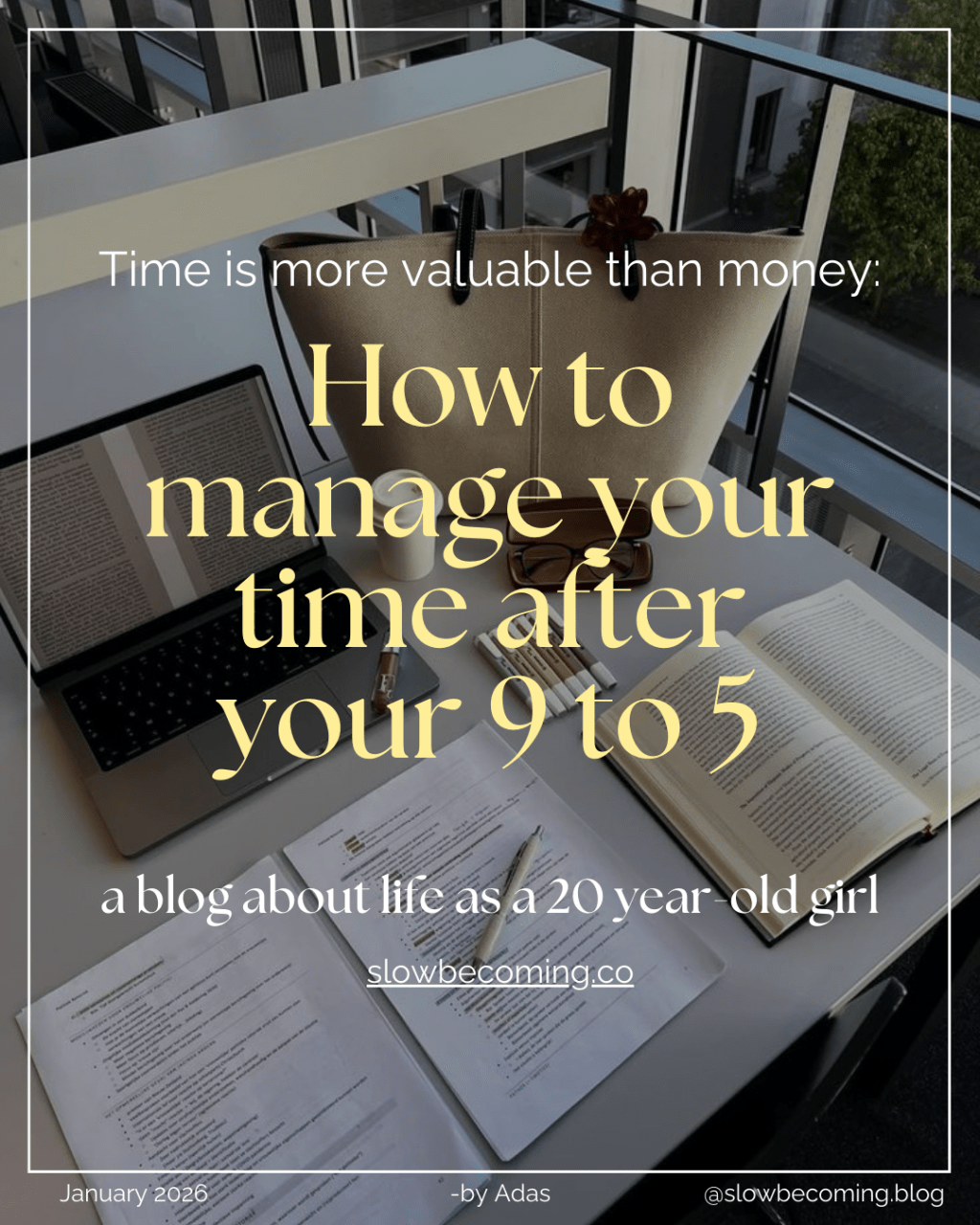How to manage your time after your 9-to-5